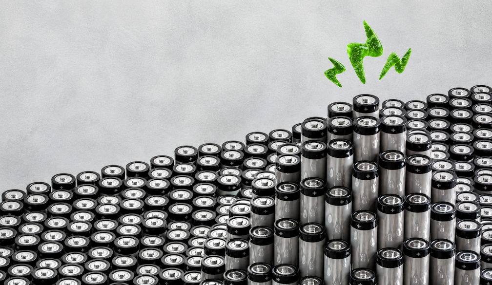 Green Energy Battery Mound