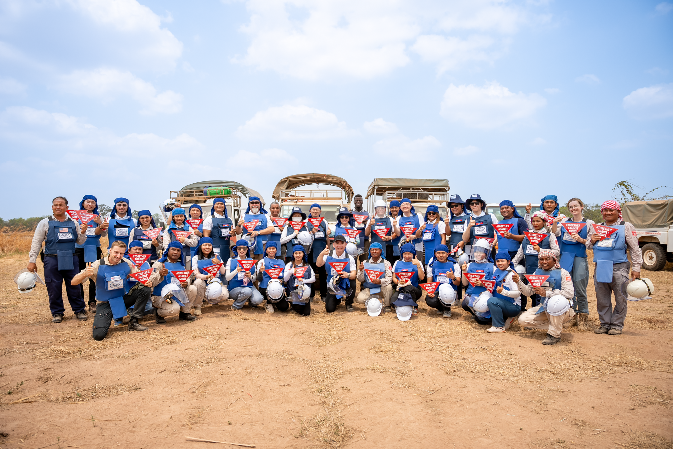 Prince Holding Group, one of the leading business groups in Cambodia, was invited by the ASEAN Regional Mine Action Center (ARMAC) to celebrate International Mine Awareness Day and Assistance in Mine Action, themed