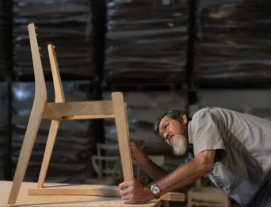 Craftsman at work