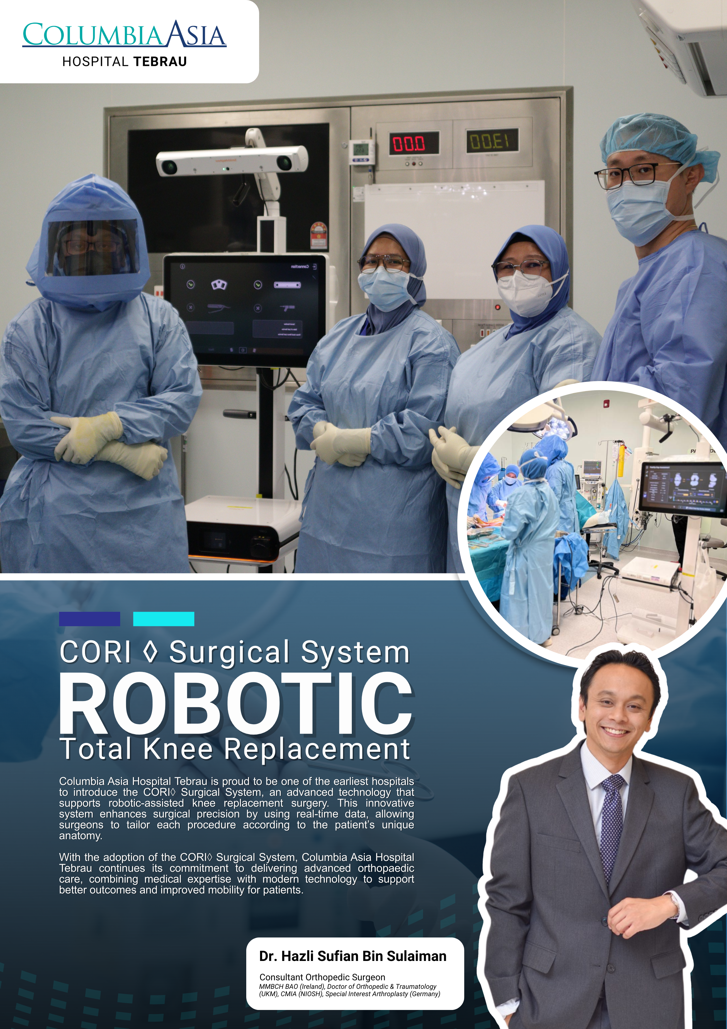Columbia Asia Hospital Tebrau Poster Hospital [TKR]