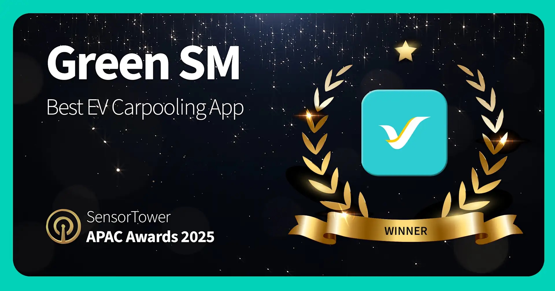 Sensor Tower honored Green SM as the 