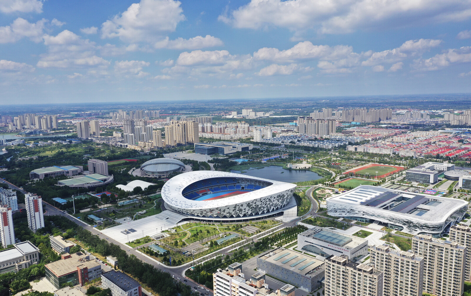 The scenery of Binzhou City