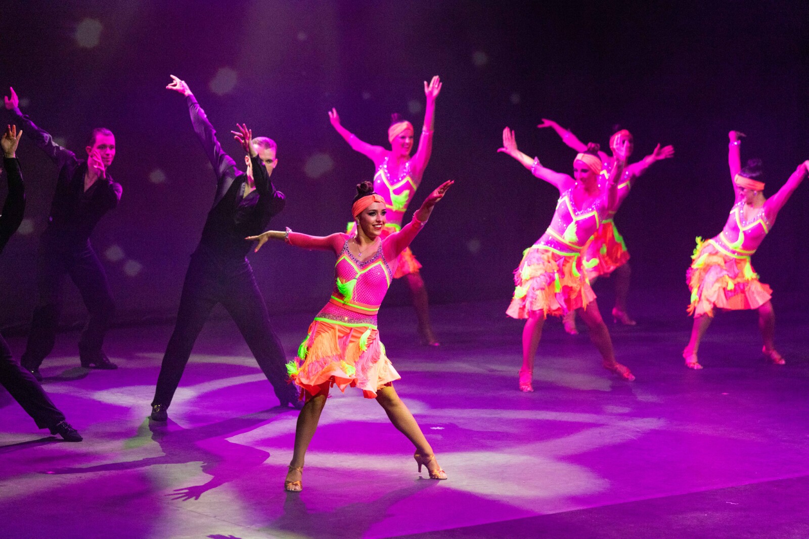 For their performances in India, the BYU Ballroom Dance Company seamlessly blended ballroom dance with Indian cultural elements, drawing an effusive response from the audience.