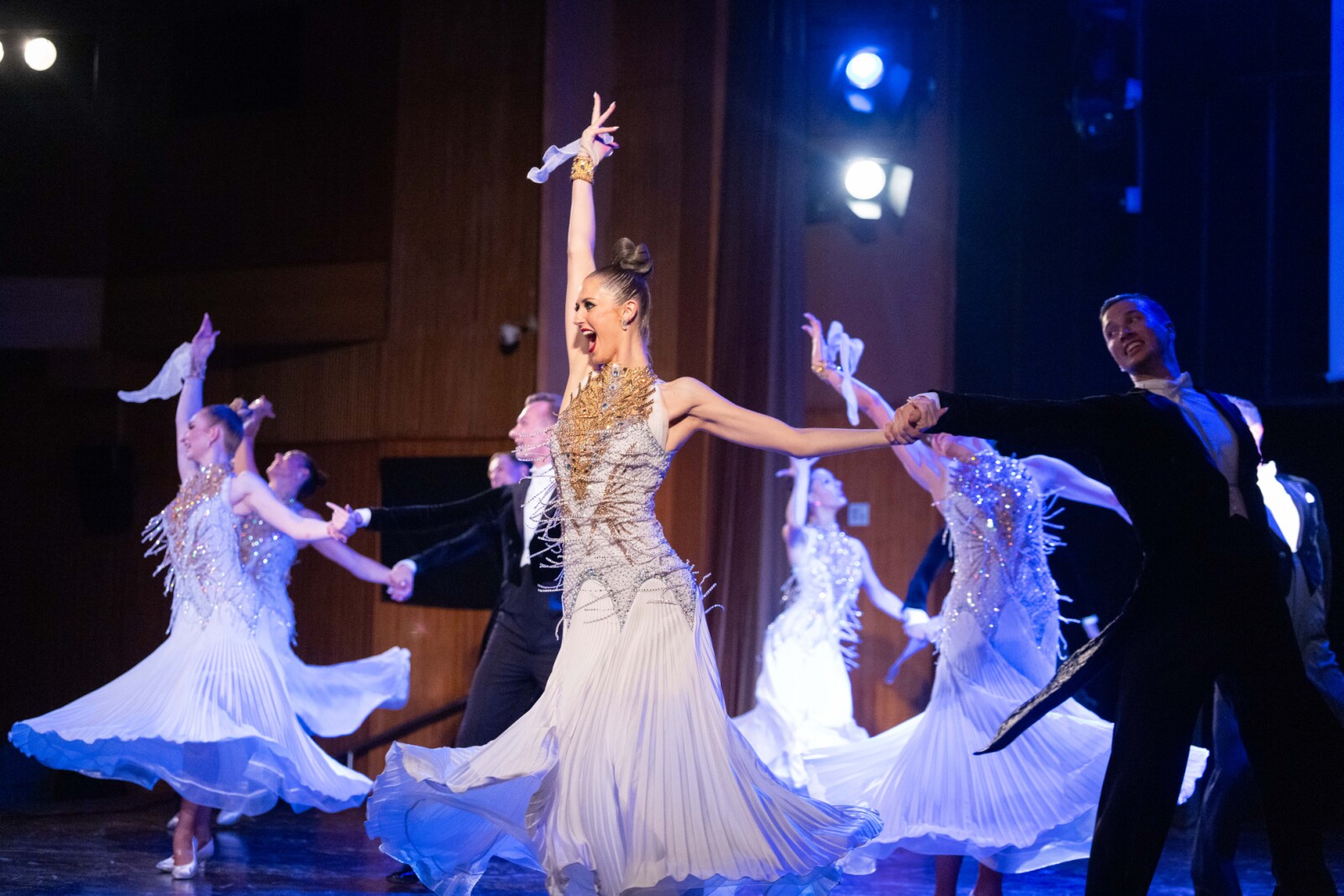 Audiences in New Delhi and Bengaluru were mesmerized by the elegance and precision of the BYU Ballroom Dance Company