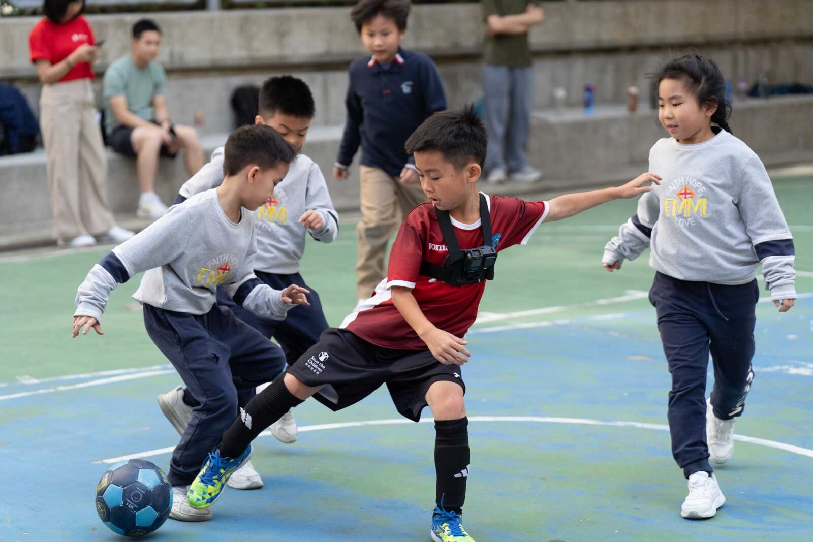 In the Play to Thrive programme, winning or losing isn