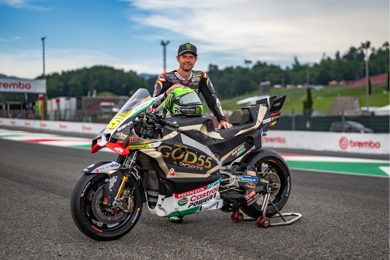 Honda LCR Unveils Striking Black-and-Gold GOD55 Sports Livery for 2026 Italian MotoGP