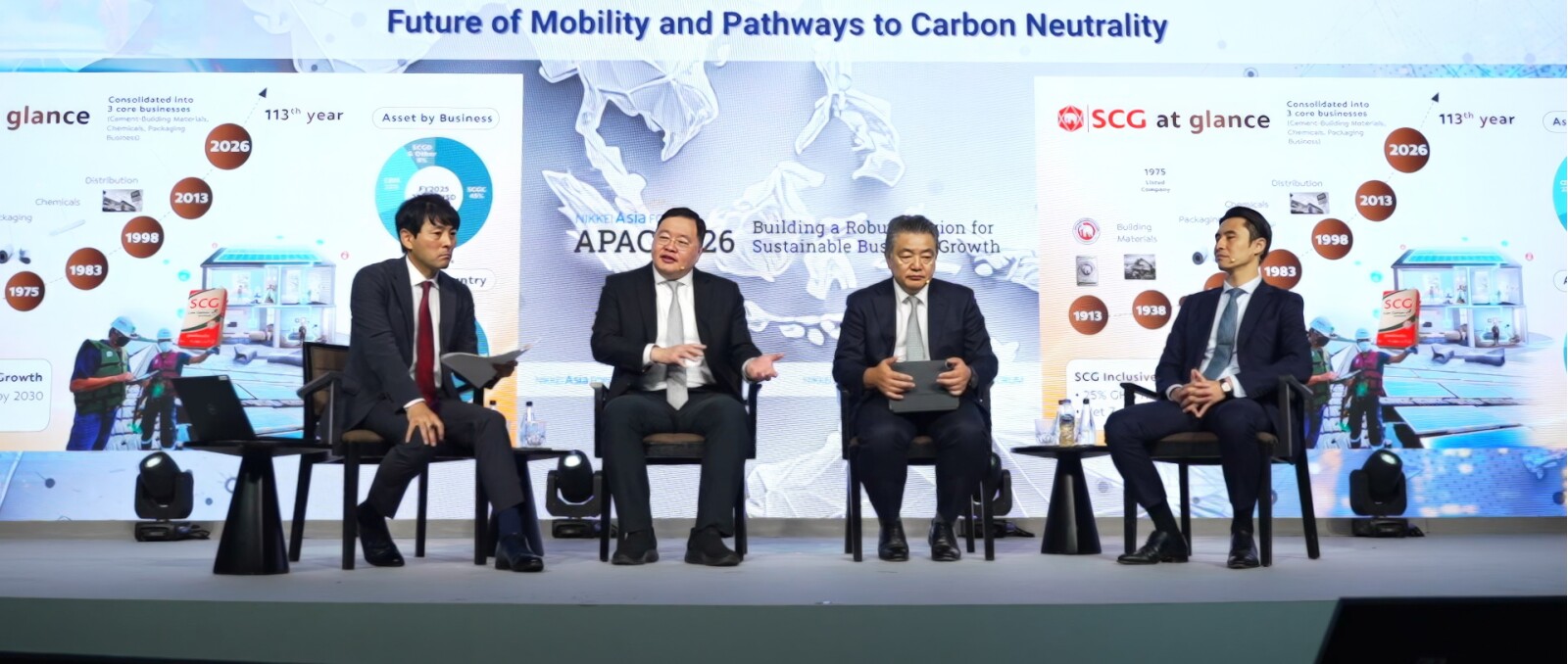 SCG Joins the Panel at Nikkei Asia Forum APAC 2026_Carbon Neutrality Must Go Hand in Hand with Business Competitiveness