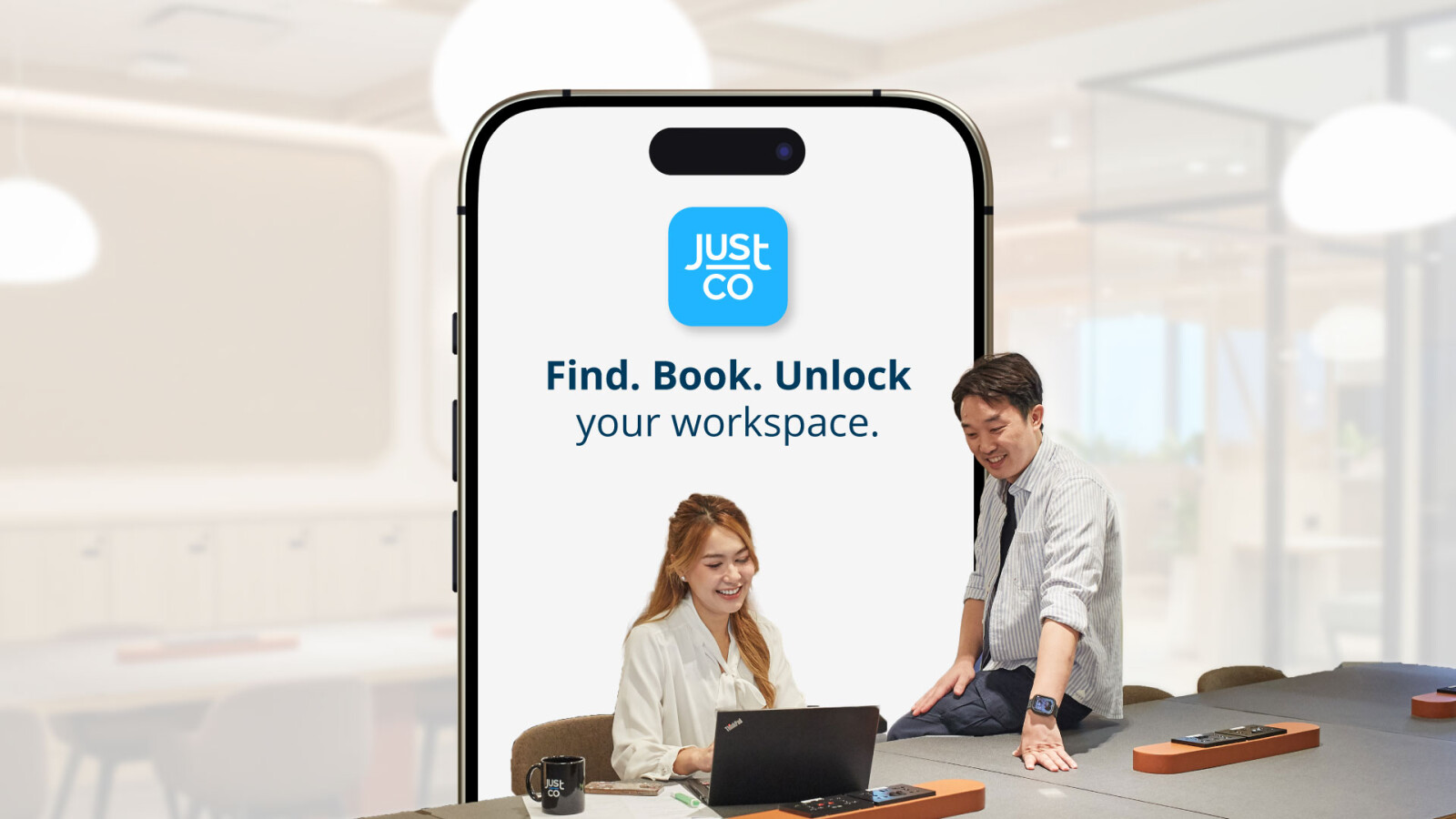 JUSTCO APP ENABLES ON-DEMAND BOOKING OF WORKSPACES – NO MONTHLY MEMBERSHIP REQUIRED